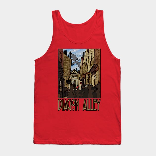 Diagon Alley Tank Top by RocketPopInc